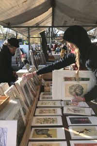 j. Prenten en boeken op zaterdag bij Rien